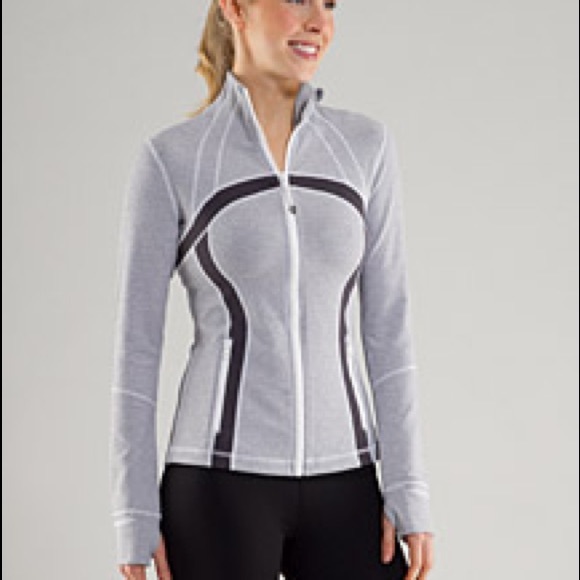 lululemon athletica Jackets & Blazers - Lululemon! Define Jacket Heathered Coal Wee Stripe
